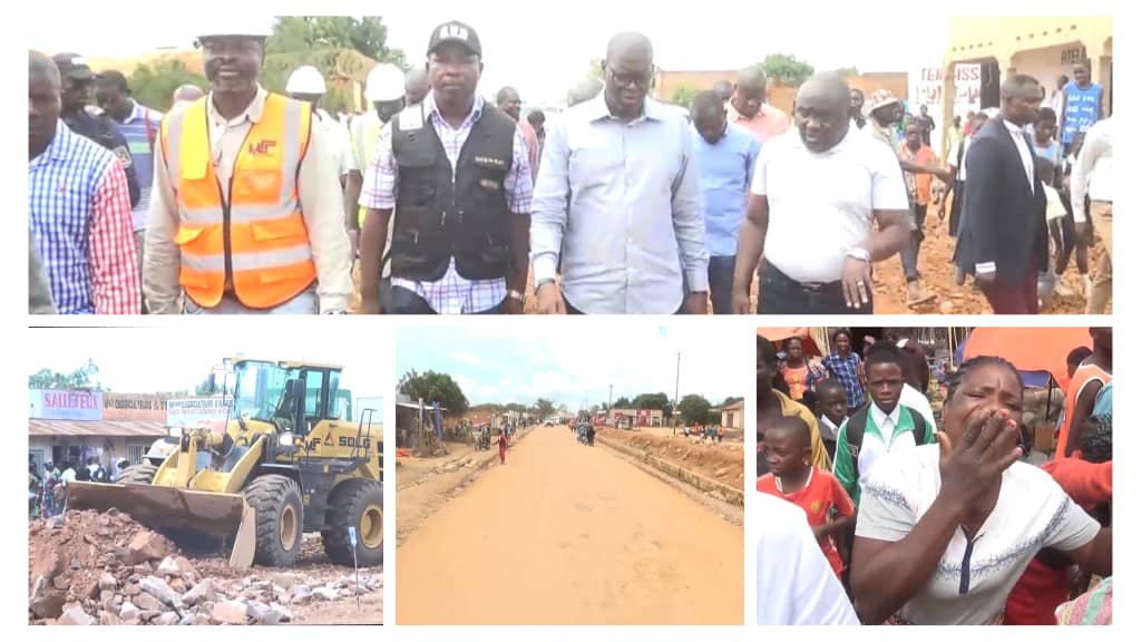 Lubumbashi : Jacques Kyabula inspecte les chantiers routiers