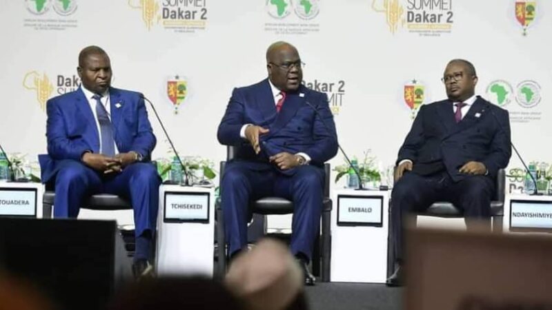 Sénégal : Au sommet de Dakar, Félix Tshisekedi confirme sa volonté de diversifier l’économie congolaise en s’appuyant sur l’agriculture