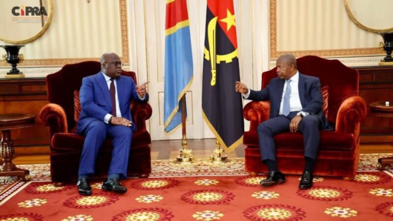 Insécurité à l’Est : En Angola, Félix Tshisekedi et Joao Lourenço insistent sur le respect de route de Luanda