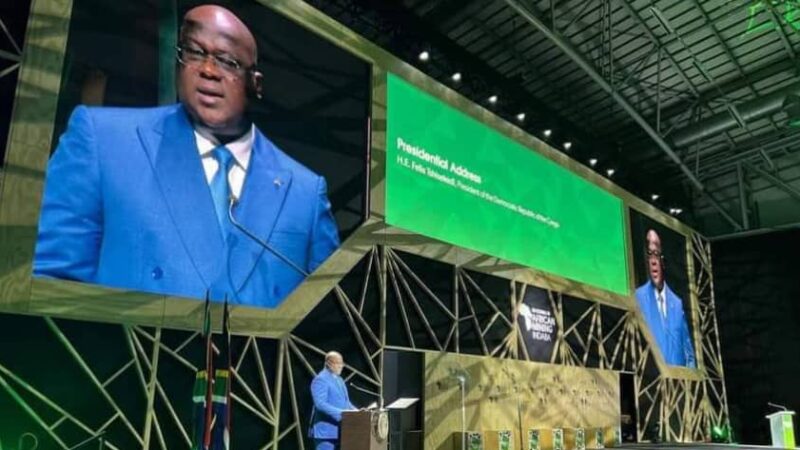 Afrique du Sud : Félix Tshisekedi présente sa vision du secteur minier congolais à mining Indaba