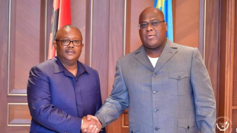 Diplomatie : Tête-à-tête entre Félix Tshisekedi et Umaro Sissoco Embalo