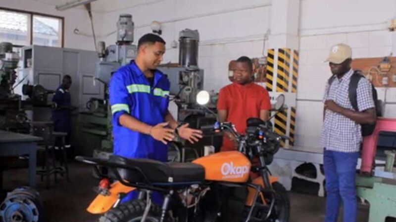 Bunia : Une moto écologique « made in Bunia »