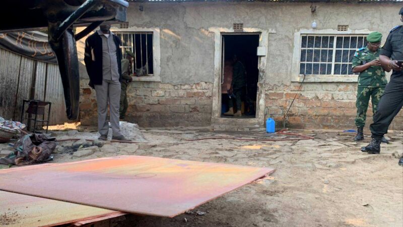 Likasi : Plus de 100 000 $ en cathodes de cuivres retrouvé dans une maison d’habitation a Kikula