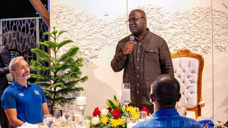 RDC : Felix Tshisekedi en tête-à-tête avec l’équipe nationale de la RDC