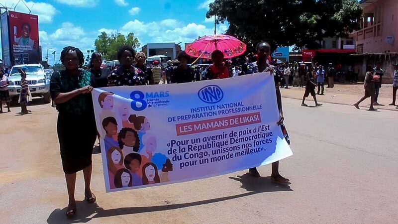 8 mars : Messe et marche de soutien aux victimes de l’est de la RDC sous l’égide de Gisèle Ngungwa