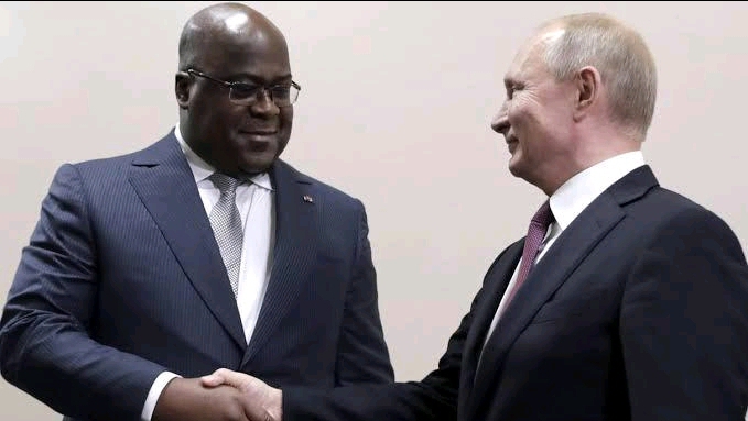 RDC : « Réélection de Vladimir Poutine un témoignage éloquent de la confiance du peuple russe en sa personne » Félix Tshisekedi