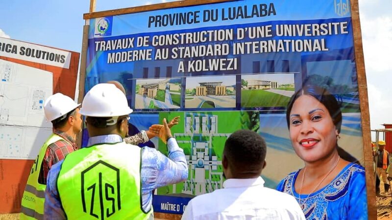 Lualaba : Le Gouverneur nouvellement élu du Tanganyika impressionné par les chantiers du Lualaba