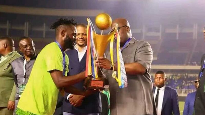 Football : L’AS V-Club a remporté la Coupe du Congo et s’offre un ticket pour la Coupe de la Confédération