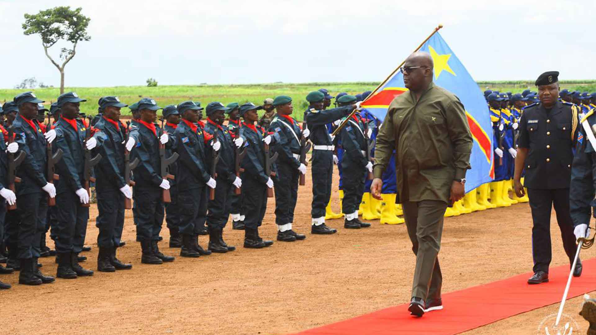 Visite d’Inspection du Chef de l’État à Kanyama Kasese